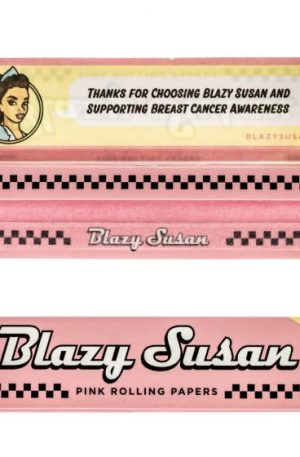 Blazy Susan Pink King Size Slim Rolling Papers