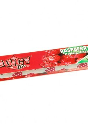 Juicy Jay’s Raspberry King Size Rolling Papers – Box of 24 Packs