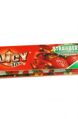 Juicy Jay’s Strawberry Regular Size Rolling Papers – Single Pack