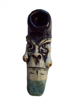 Ceramic Hand Pipe | Eyes Falling Out