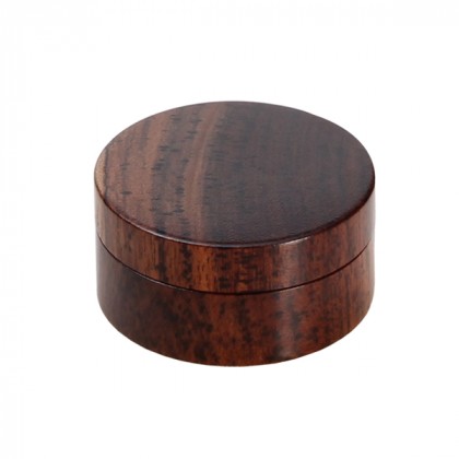 Rosewood Herb Grinder – Smooth Flat Surface – 2-part – 45mm wide