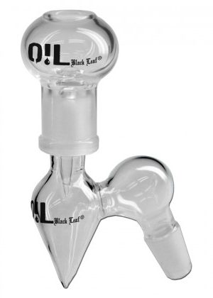 Black Leaf – OiL 3-Piece Set – Vapor Dome – Concentrate Nail – 45 Degree Adapter