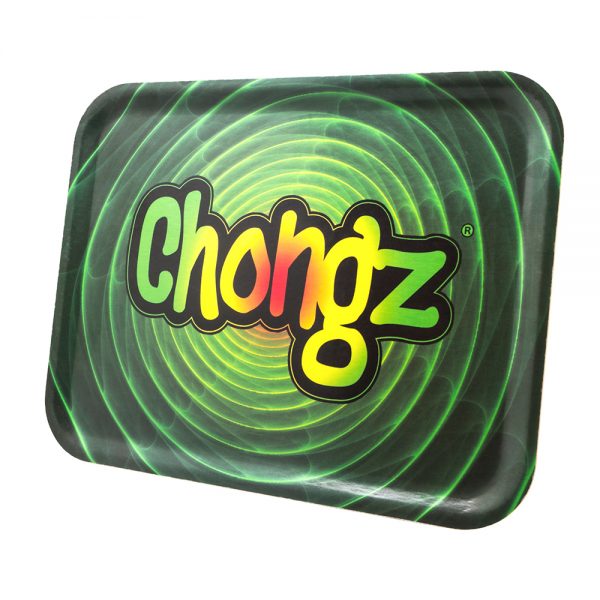 Chongz Compressed Wood Rolling Tray | Rasta Spiral