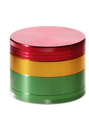Aluminum Herb Grinder with Pollen Screen and Magnetic Lid | 63mm
