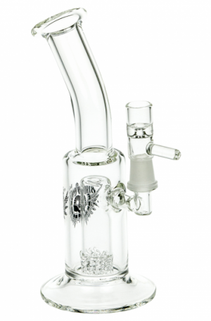 Black Leaf – Bird Cage Glass Bong with Cage Percolator