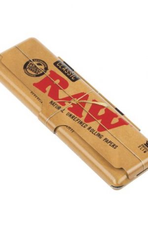 Metal Case for King Size Rolling Papers | RAW