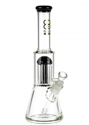 Glasscity Limited Edition Beaker Base Bong with Tree Perc | Black
