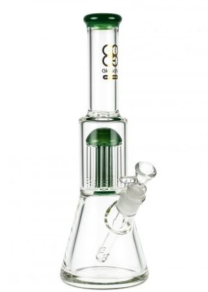 Glasscity Limited Edition Beaker Base Bong with Tree Perc | Milky Teal