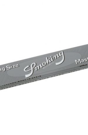 Smoking Silver King Size Extra-Slim Rolling Papers – Box of 50 Packs