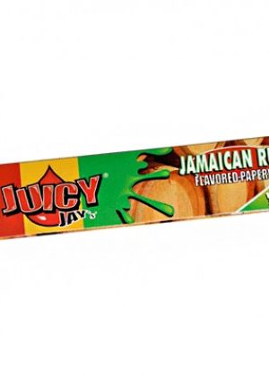Juicy Jay’s Jamaican Rum King Size Slim Rolling Papers – Box of 24 Packs