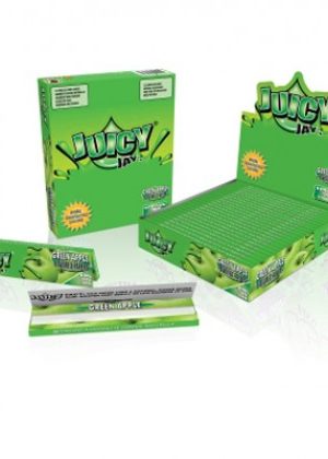 Juicy Jay’s Green Apple King Size Rolling Papers – Box of 24 Packs