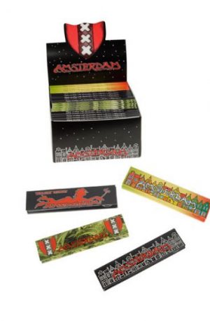 Snail Amsterdam King Size Slim Rolling Papers – Box of 40 Packs