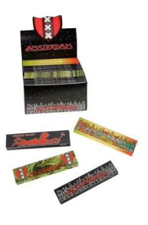 Snail Amsterdam King Size Slim Rolling Papers – Single Pack