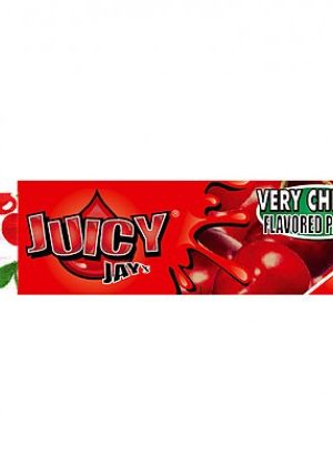 Juicy Jay’s Very Cherry Regular Size Rolling Papers – Box of 24 Packs