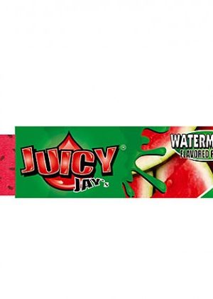 Juicy Jay’s Watermelon Regular Size Rolling Papers – Box of 24 Packs