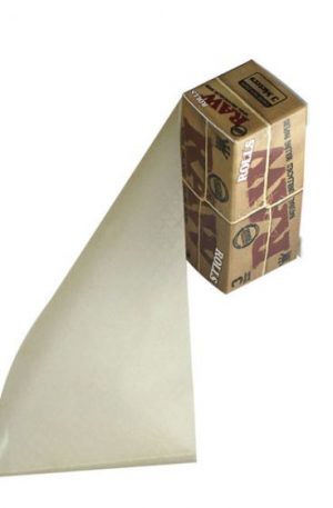 RAW Natural Rolls – Hemp Rolling Paper – Box of 12 Rolls