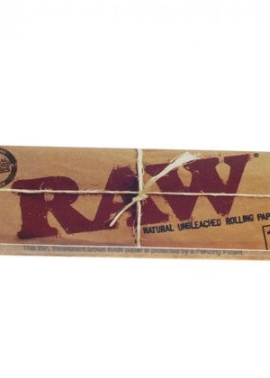 RAW Natural Regular Size Rolling Papers – Box of 24 Packs