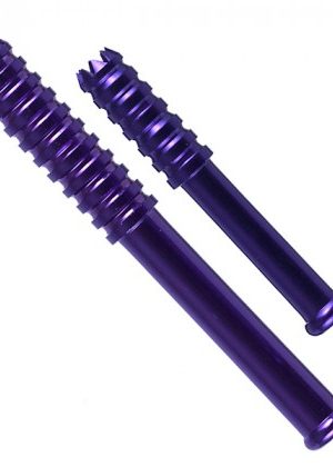 Digger One Hitter Pipe – Anodized Aluminum Bat – Purple