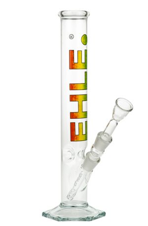 EHLE Glass Straight Cylinder Ice Bong| 250ml | 14.5mm