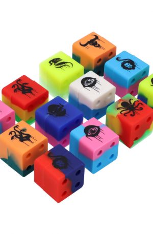 Dopezilla Silicone Lego Cube Container