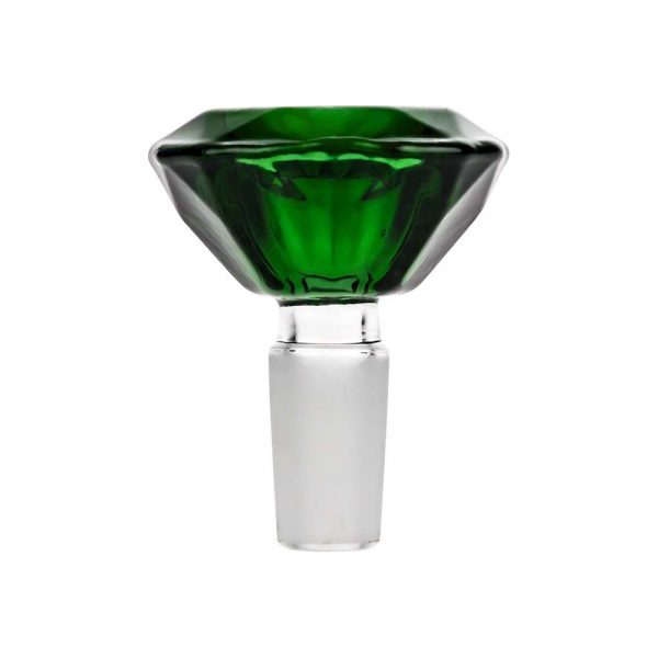 Diamond Shaped Glass Herb Bowl | Male Joint