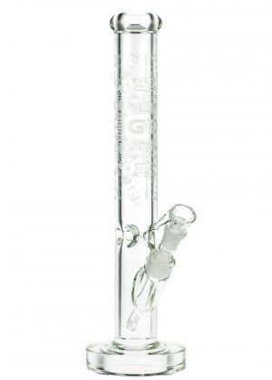 Grace Glass Straight Ice Bong with LED Light Module