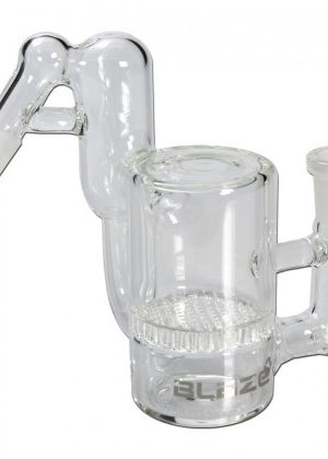 Blaze Glass – Recycler Precooler with HoneyComb Disc – 45 Degree Joint – 14.5mm