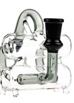 Glasscity Recycler Precooler with Inline Diffuser | 90° Joint | 14.5mm