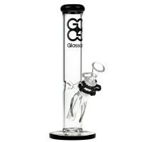 Glasscity Straight Cylinder Ice Bong | 10 Inch