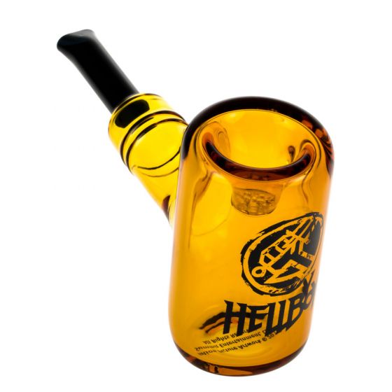 Hellboy Glass Sherlock Pipe | Golden Army