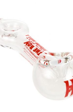 Hellboy Glass Spoon Pipe | The Boy From Hell