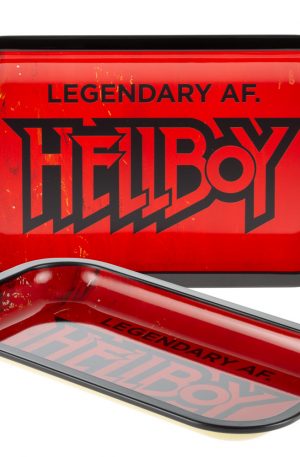 Hellboy Aluminum Rolling Tray | Red & Black