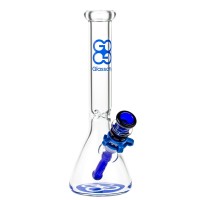 Glasscity Limited Edition Beaker Base Ice Bong | Blue