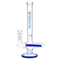 Glasscity Nautilus Ice Bong with Inline Diffuser | Blue