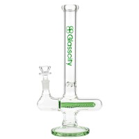 Glasscity Nautilus Ice Bong with Inline Diffuser | Green