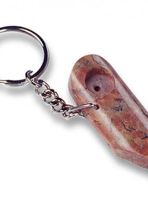 Stone Keychain Handpipe | Smooth Surface