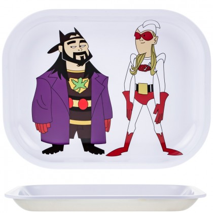 Jay and Silent Bob Rolling Tray | Small | Bluntman & Chronic