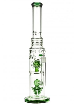 Glasscity Ice Bong with 6-Arm Rocket Perc and Sprinkler Ball Perc – 40% OFF – END OF LINE PRICE