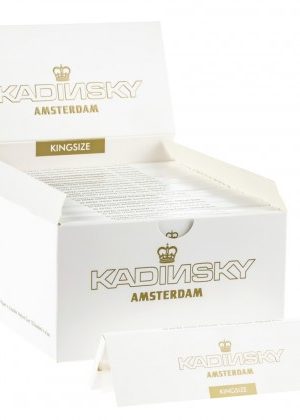 Kadinsky Amsterdam Kingsize Rolling Papers | Box of 50 Packs