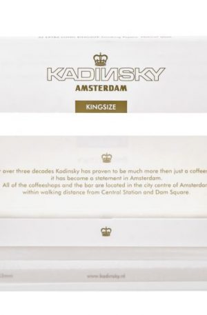Kadinsky Amsterdam Kingsize Rolling Papers | Single Pack
