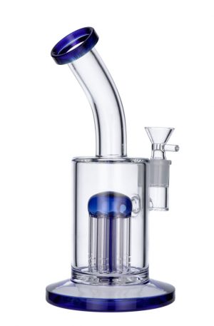 Glass Bubbler with Fixed Tree Percolator | 9 Inches