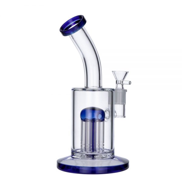 Glass Bubbler with Fixed Tree Percolator | 9 Inches