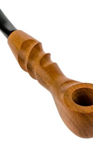 Wood pipe coloured