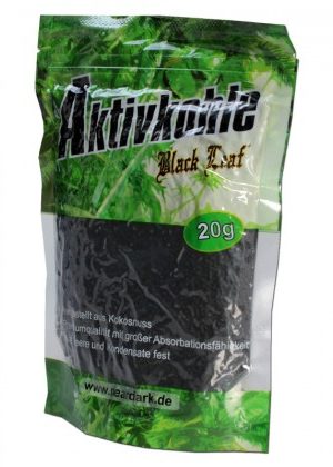 Black Leaf Activated Coconut Charcoal for Carbon Filter Attachment | 20 grams
