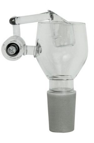Quartz Glass Honey Pot Vapor Dome with Male Joint – 18.8mm