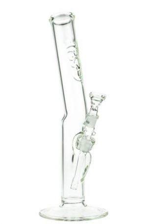 G-Spot Glass Blitz Bong with Flame Polished Logo | 40cm