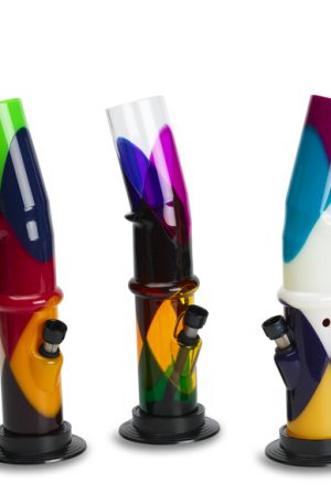 Harlequin Pattern Acrylic Water Pipe