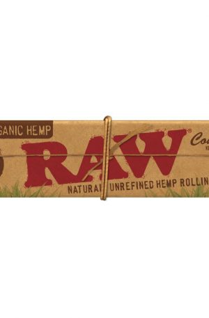 RAW Organic Connoisseur King Size Slim Rolling Papers with Filter Tips