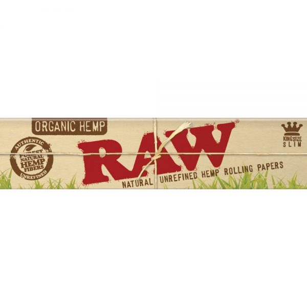 RAW Organic Hemp King Size Slim Rolling Papers