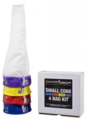 Boldtbags – Small Cone 4 Bag Kit Extraction Bags